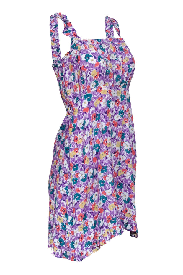 faithfull the brand purple dress The Tropiques Maxi Dress in the standout shade, Violet  The effortless  style to be dressed up or pared down