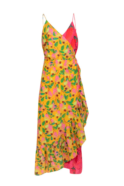FARM Rio Garden Mix WRAP Dress Garden Mix XL FARM Rio Garden Mix WRAP Dress Garden Mix XL