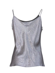 Current Boutique-Giorgio Armani - Grey, White, & Black Print Sleeveless Tank Blouse Sz 12