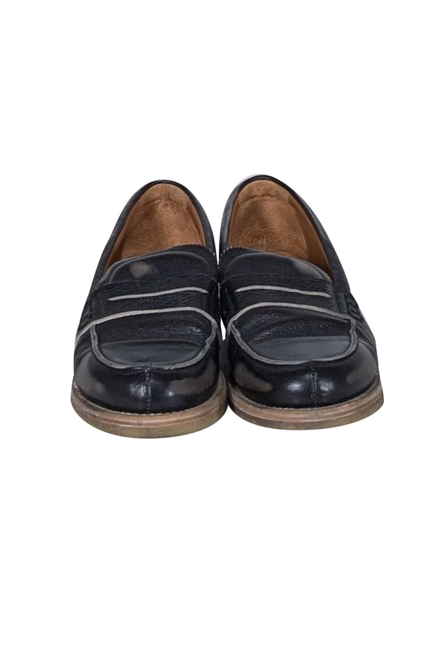 Current Boutique-Golden Goose - Black Leather Loafers Sz 11