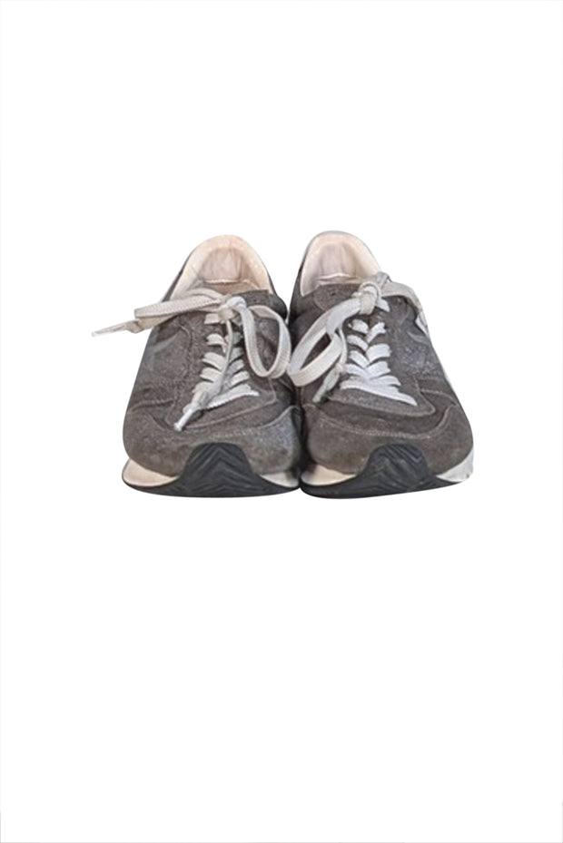 Current Boutique-Golden Goose - Grey Suede Haus Sneakers Sz 5