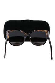 Current Boutique-Gucci - Brown Tortoise Large Round Sunglasses