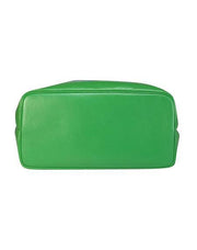 Current Boutique-Gucci - Green & Blue Monogram Embossed Leather Tote Bag