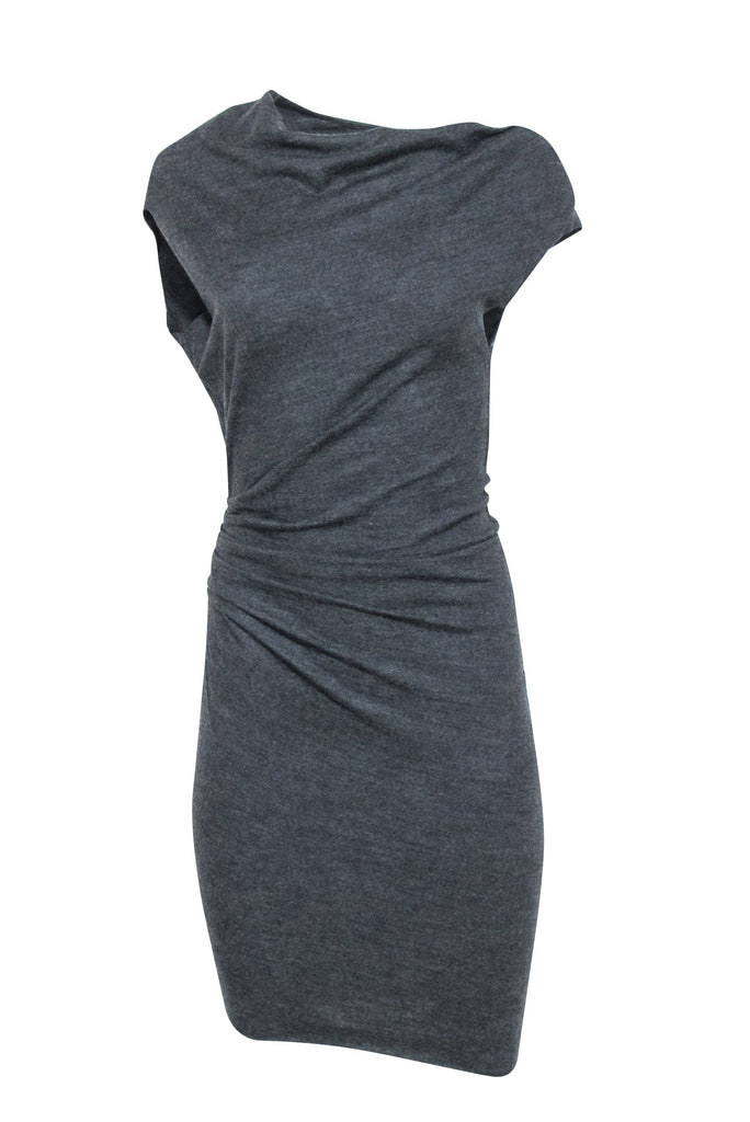 helmut lang grey dress Color:Blue Apricot The off HEM LENGTH_Floor Length Adrianna Papell Print Mock