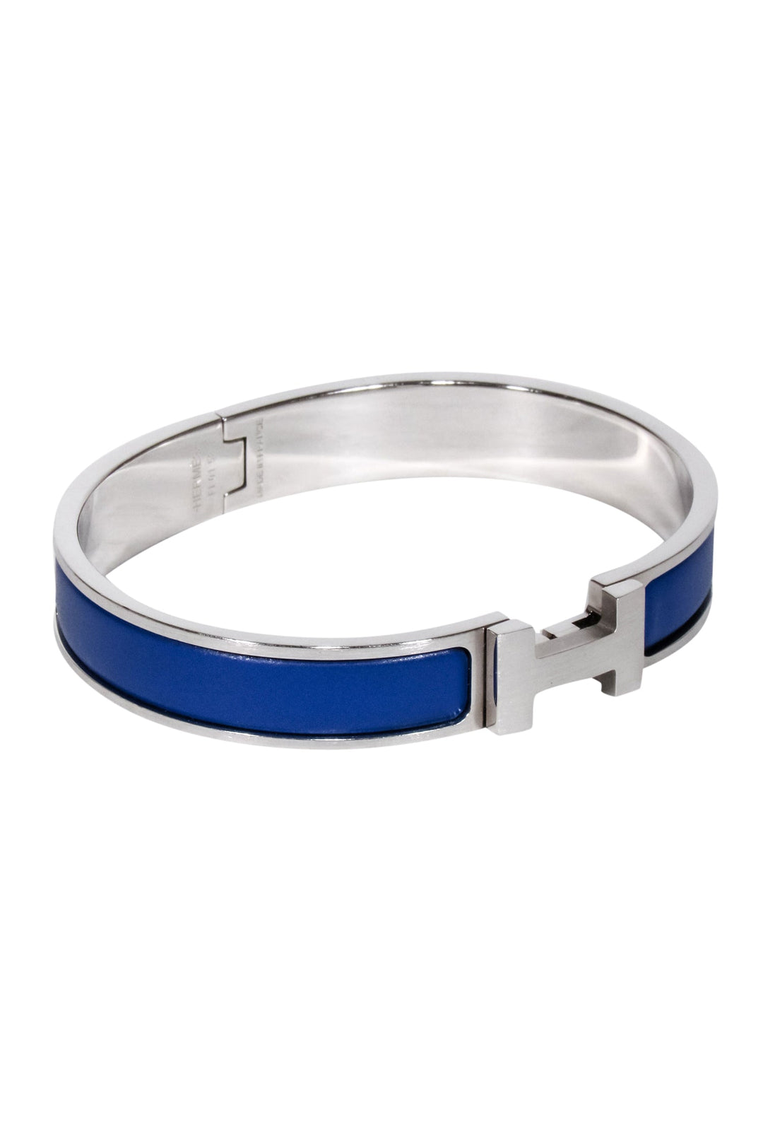 Hermes - Blue w/ Palladium Hardware 