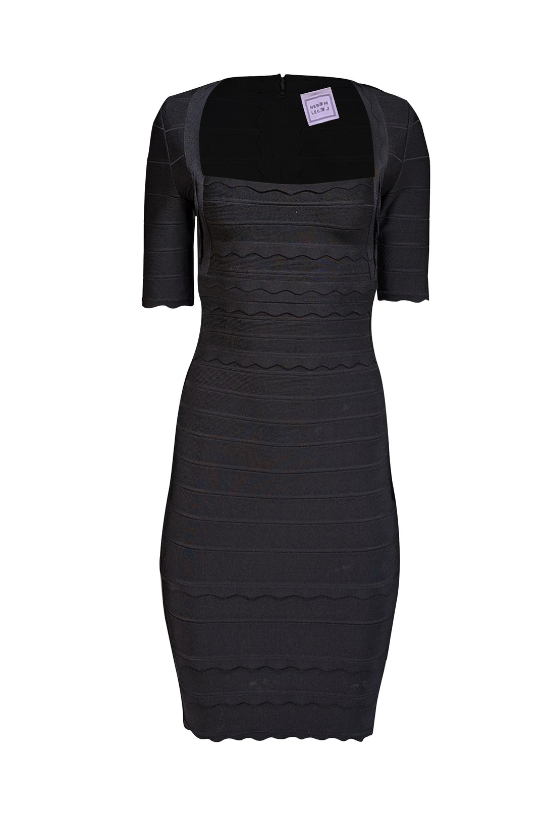 herve leger bandage dress black Herve Leger