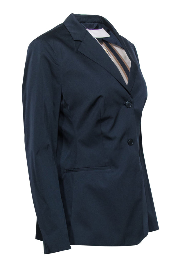 Current Boutique-Hugo Boss - Navy Blue Two-Button Blazer Sz 10