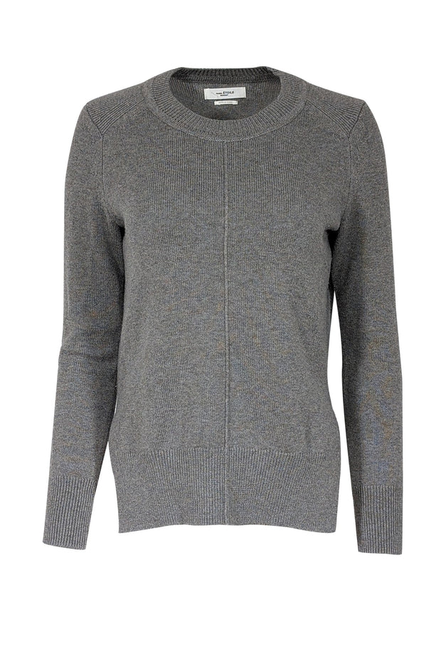 Current Boutique-Isabel Marant - Grey Long Sleeve Sweater Sz S
