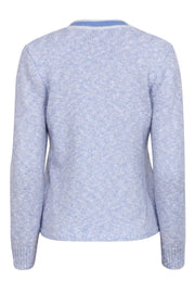 Current Boutique-J.Crew - Light Blue & Lavender Blend Button Front Cardigan Sz XS