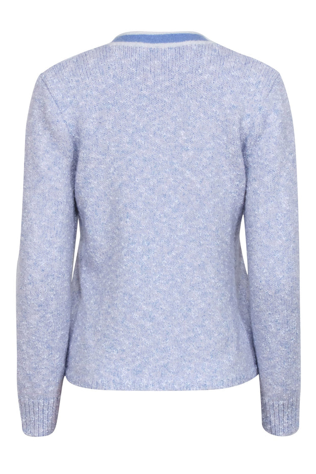 Current Boutique-J.Crew - Light Blue & Lavender Blend Button Front Cardigan Sz XS