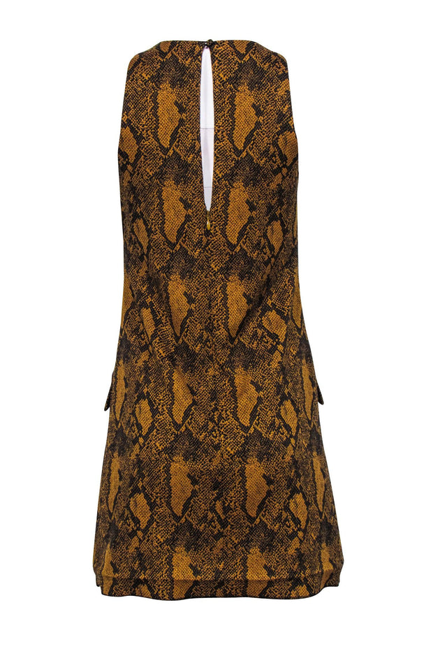 joie brown dress Joie Alquina Silk Shift Dress