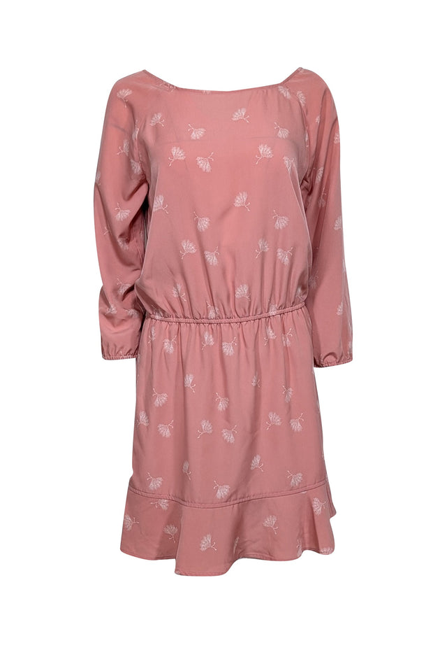 joie pink dress Instagramable Soft Pink Linen Dress with Stunning Back
