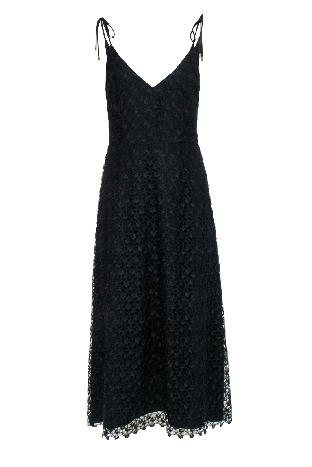 Joie - Black Sleeveless Lace Formal Dress Sz 6 Joie - Black Sleeveless Lace Formal Dress Sz 6