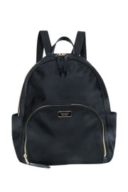 Current Boutique-Kate Spade - Black Nylon Zip Around Backpack