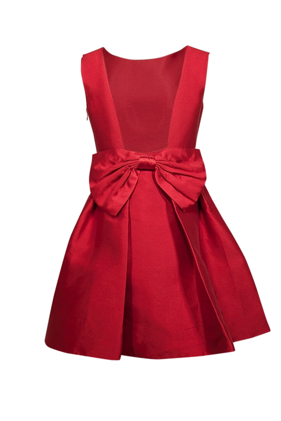 Kate Spade - Red Silk Blend Backless Bow Mini Dress Sz 10 Kate Spade - Red Silk Blend Backless Bow Mini Dress Sz 10