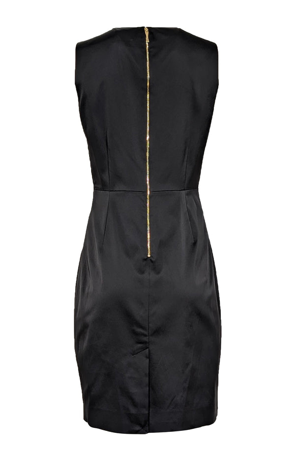 kate spade black silk dress Bow Tiful Silk Blend Twill Shirtdress