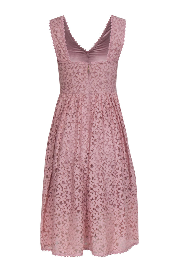kate spade rose lace dress Kate Spade New York Dresses | Nwt Kate Spade New York Rose Lace Open Back Dress Black Size 4 | Color: Black | Size: 4