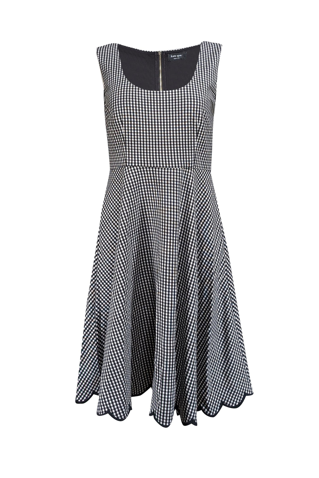 black and white kate spade dress KATE SPADE GAYLE DRESS FIT N FLARE TIMELESS STARLET BLACK WHITE SIZE: 2