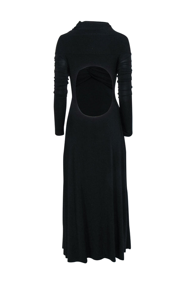 khaite long sleeve dress Khaite, Draped crpe Maxi dress, Women, White, M, Dresses, Materialmix