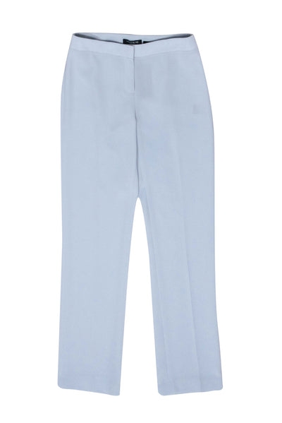 Current Boutique-Lafayette 148 - Iced Blue Crepe "Barrow" Pants Sz 2