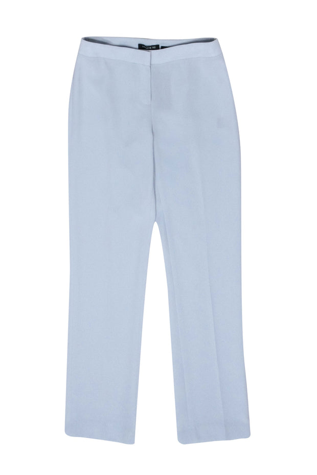 Current Boutique-Lafayette 148 - Iced Blue Crepe "Barrow" Pants Sz 2
