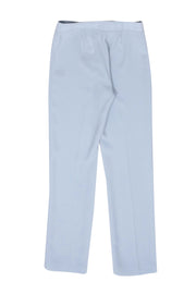 Current Boutique-Lafayette 148 - Iced Blue Crepe "Barrow" Pants Sz 2