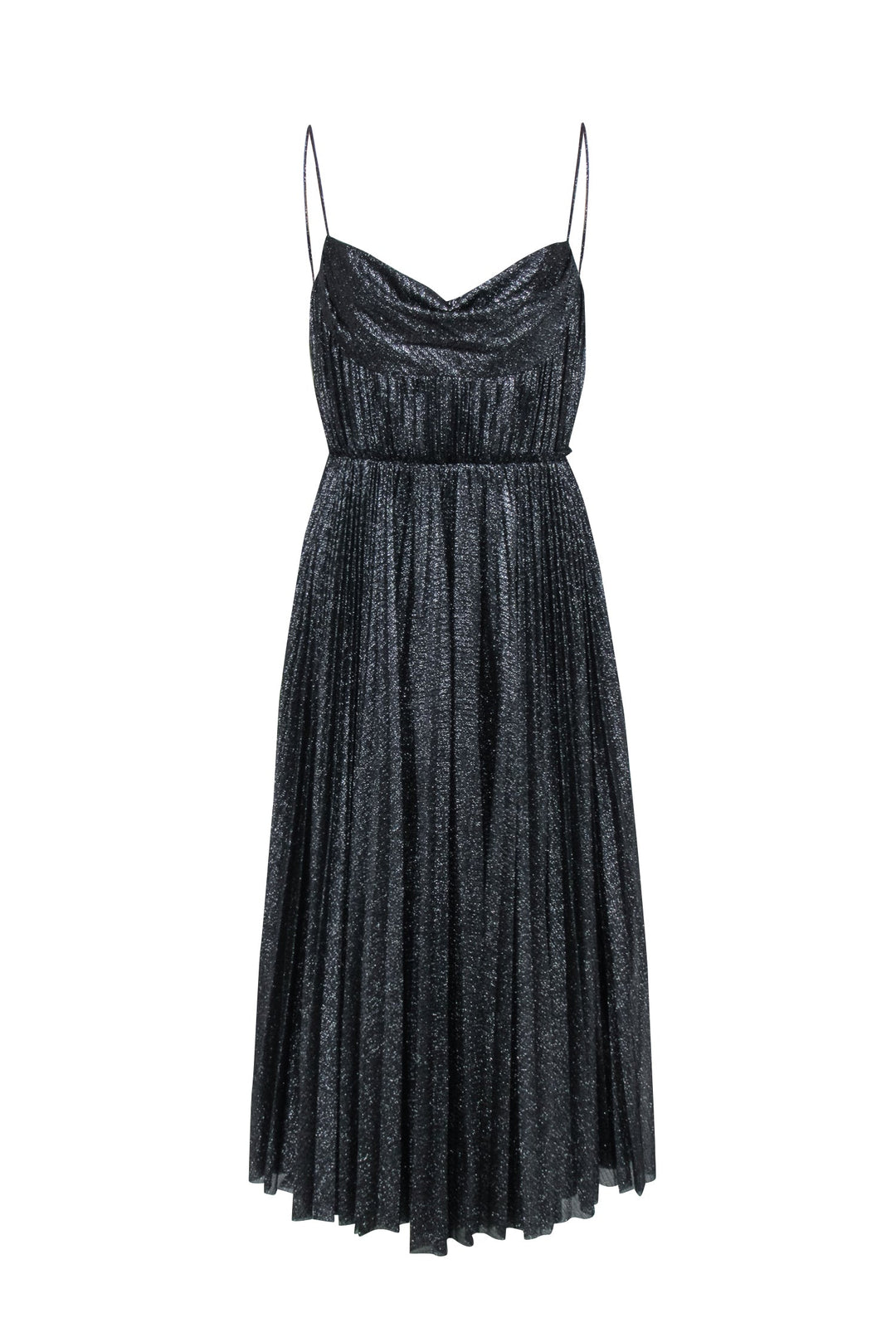 Lela Rose Women's Silk-Blend Tulle Midi-Dress - Black - Size 6 Lela Rose Women's Silk-Blend Tulle Midi-Dress - Black - Size 6