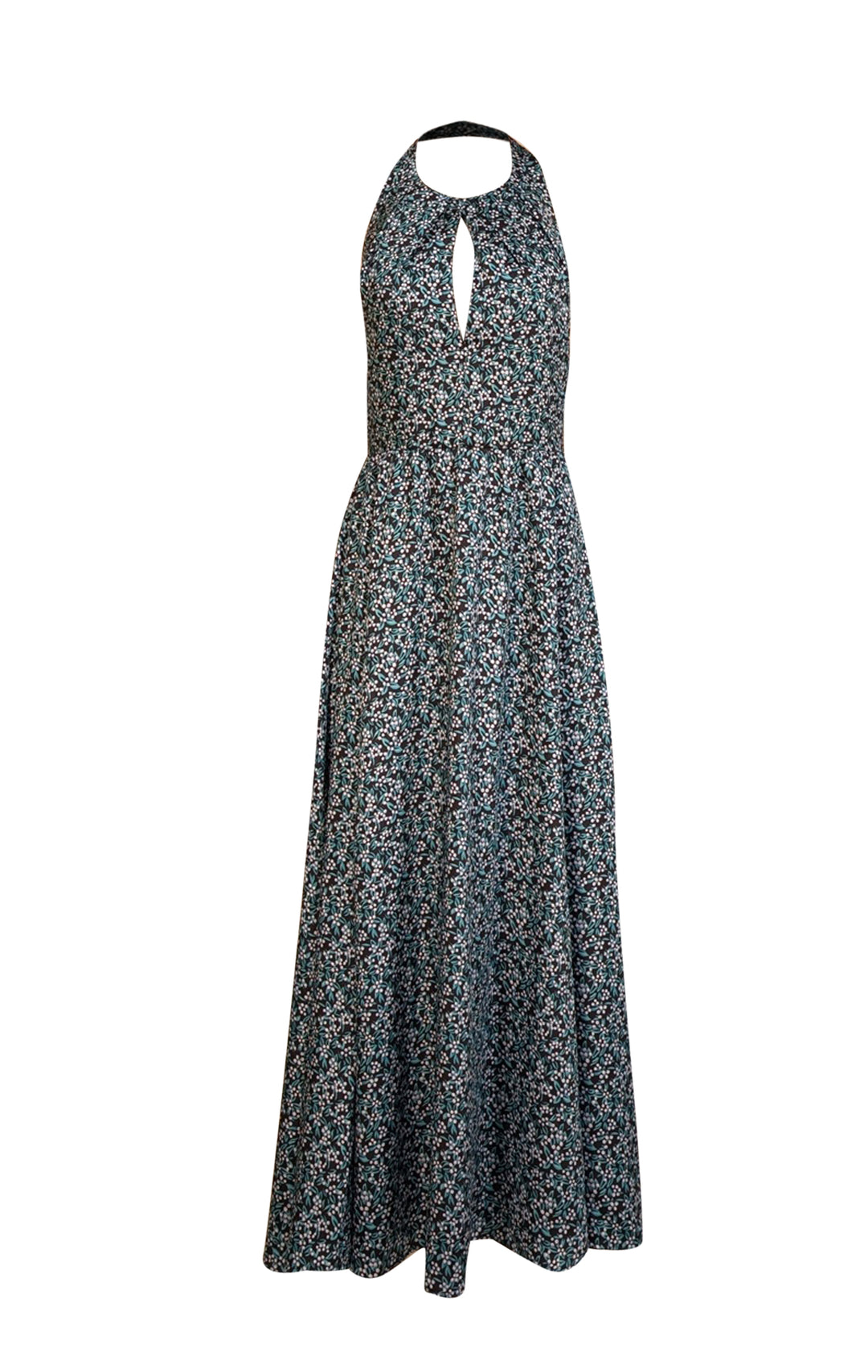green emerald velvet dress Lela Rose