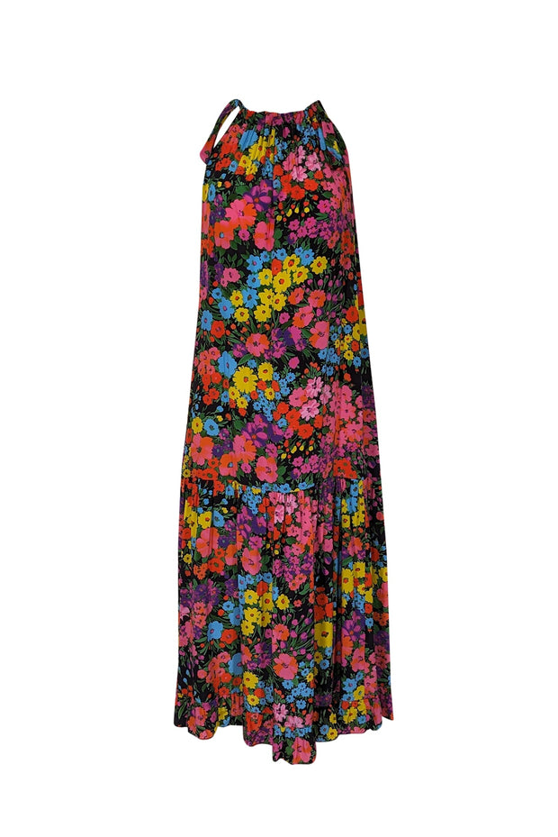 floral high neck maxi dress Les Reveries