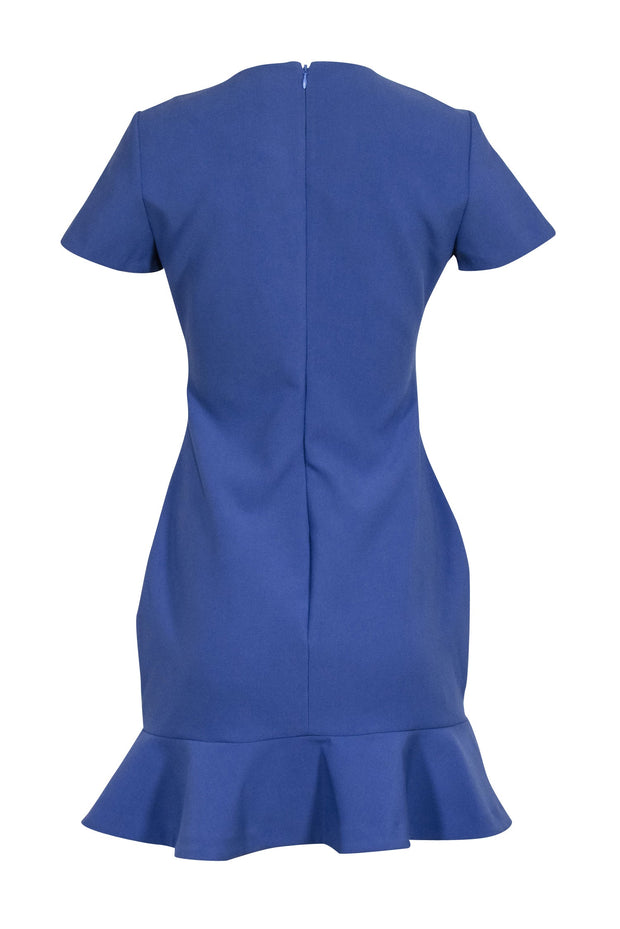 Likely - Periwinkle Blue Short Sleeve Fit & Flare Short Dress Sz 8 Likely - Periwinkle Blue Short Sleeve Fit & Flare Short Dress Sz 8