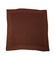 Louis Vuitton - Brown Monogram Silk Scarf - Current Boutique