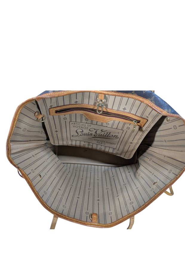 Current Boutique-Louis Vuitton - Brown Monogram Coated Canvas Neverfull MM