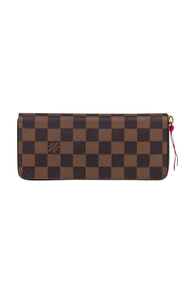 Current Boutique-Louis Vuitton - Brown Ebene "Clémence" Wallet