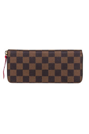 Current Boutique-Louis Vuitton - Brown Ebene "Clémence" Wallet