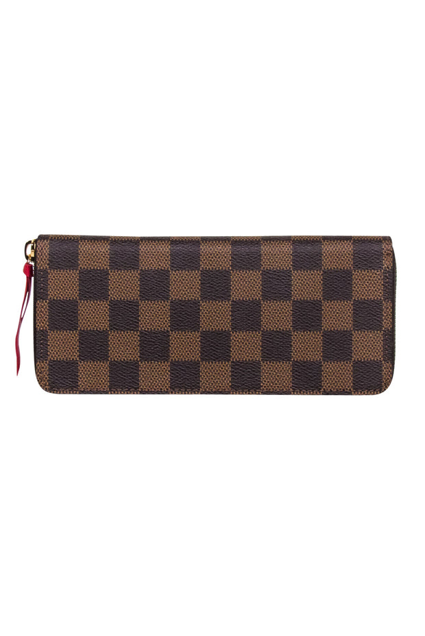 Current Boutique-Louis Vuitton - Brown Ebene "Clémence" Wallet