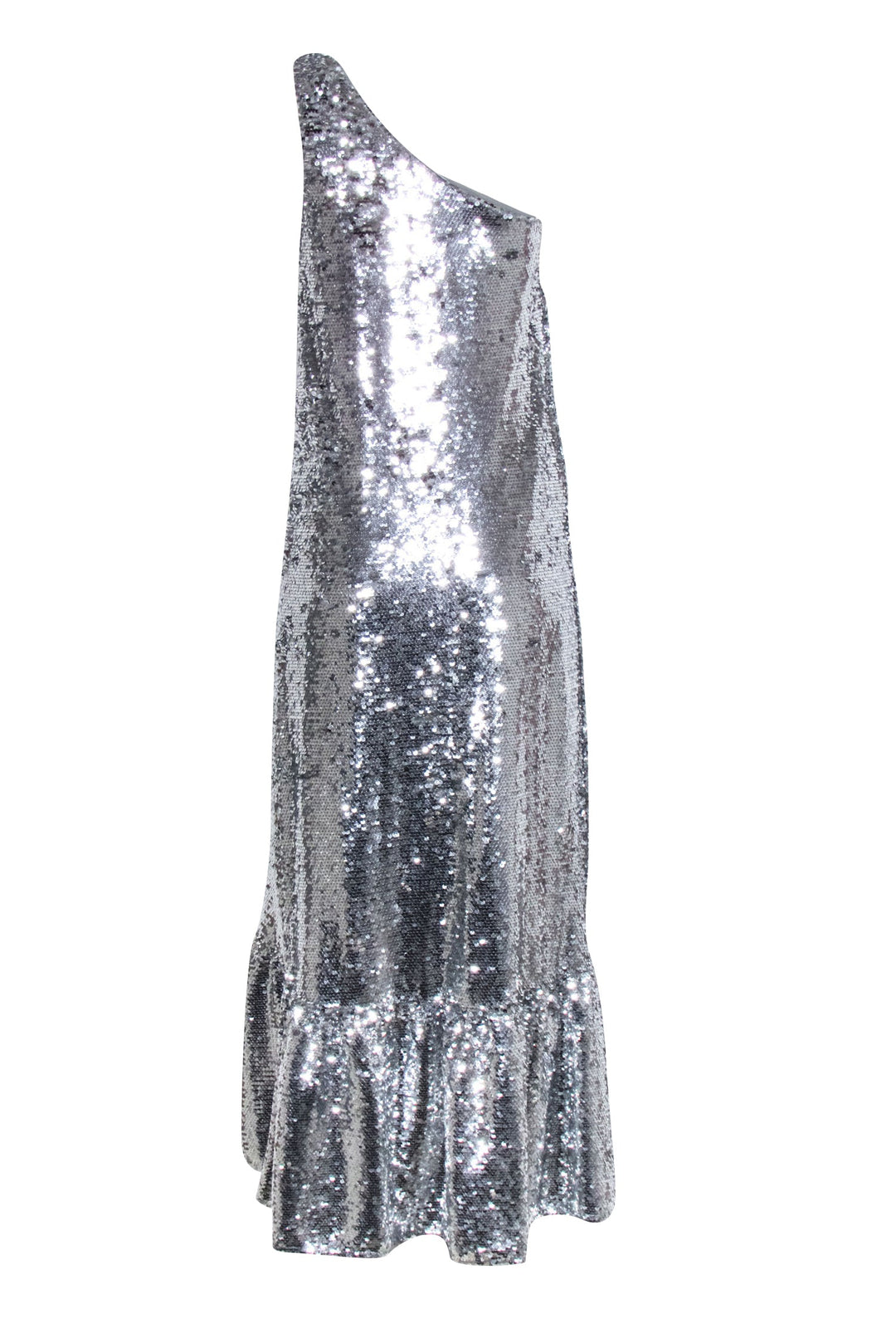 maeve sequin dress Maeve One-Shoulder Sequin Dress
