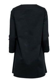 Current Boutique-Maje - Black Cargo Quarter Zipper Front Dress Sz 4