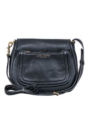 Current Boutique-Marc Jacobs - Black Pebbled Leather Crossbody Bag