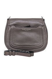 Current Boutique-Marc Jacobs - Taupe Pebbled Leather Crossbody Bag