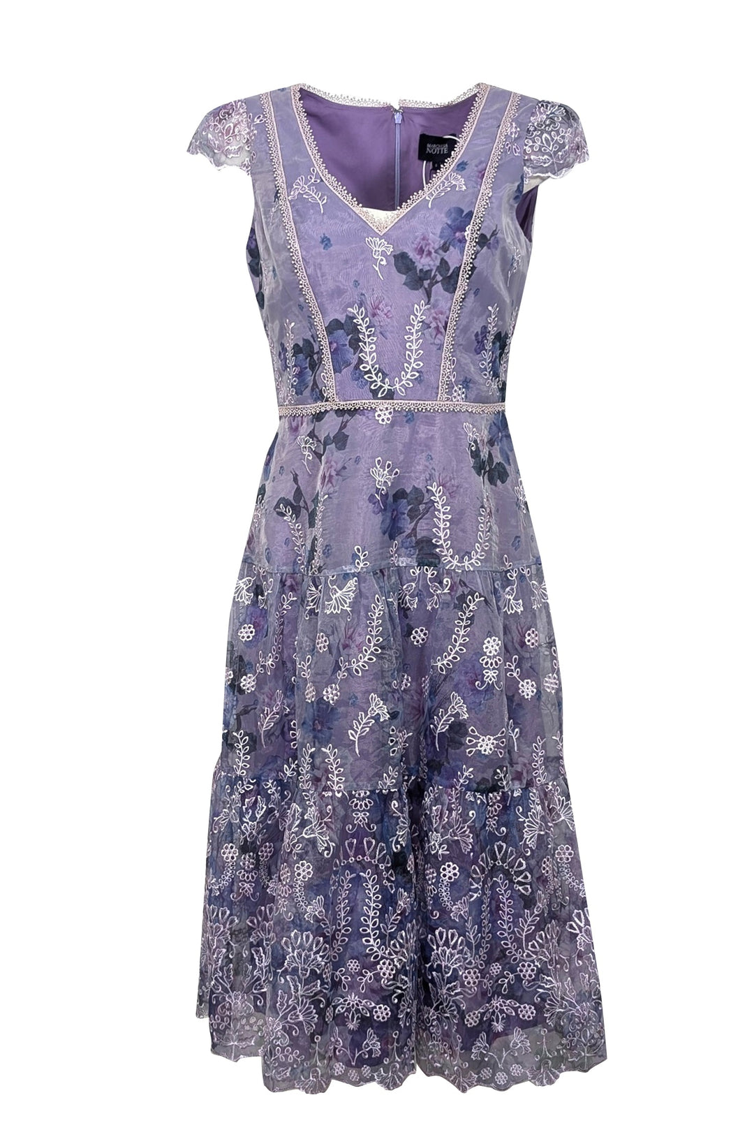 sachin and babi light blue dress Zara A line Royal Blue Sequined Lace Long Prom Dress with Pockets main image 0