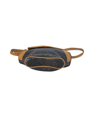 Current Boutique-Mark Cross - Grey Coated Canvas Print Crossbody Bag