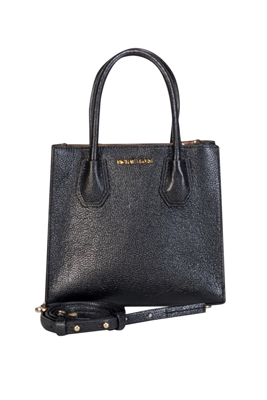 Michael Kors - Black Pebbled Leather Crossbody Bag display picture 1