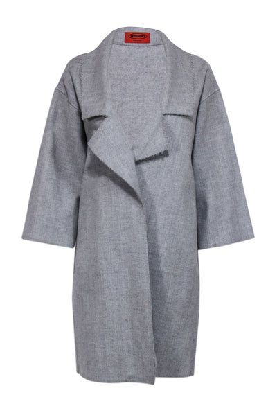 Current Boutique-Missoni - Grey Cashmere Blend Coat Sz M