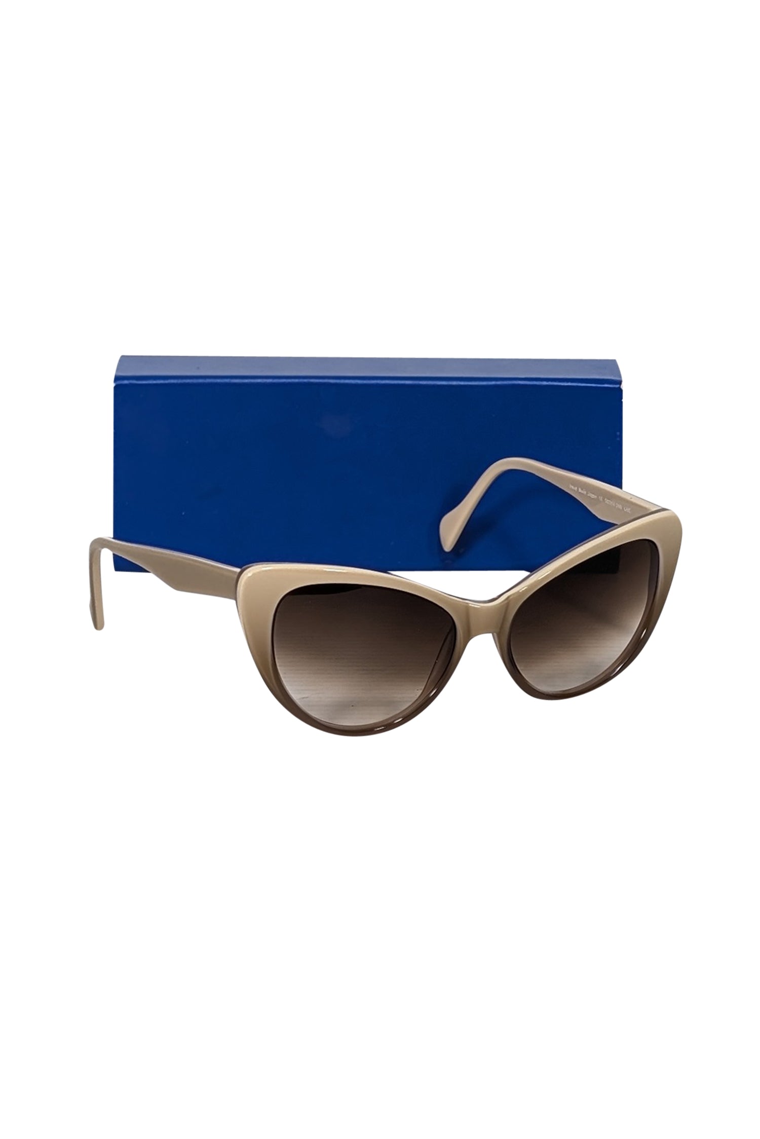 Morgenthal Frederics - Beige Cat Eye Sunglasses | Current  display picture 1