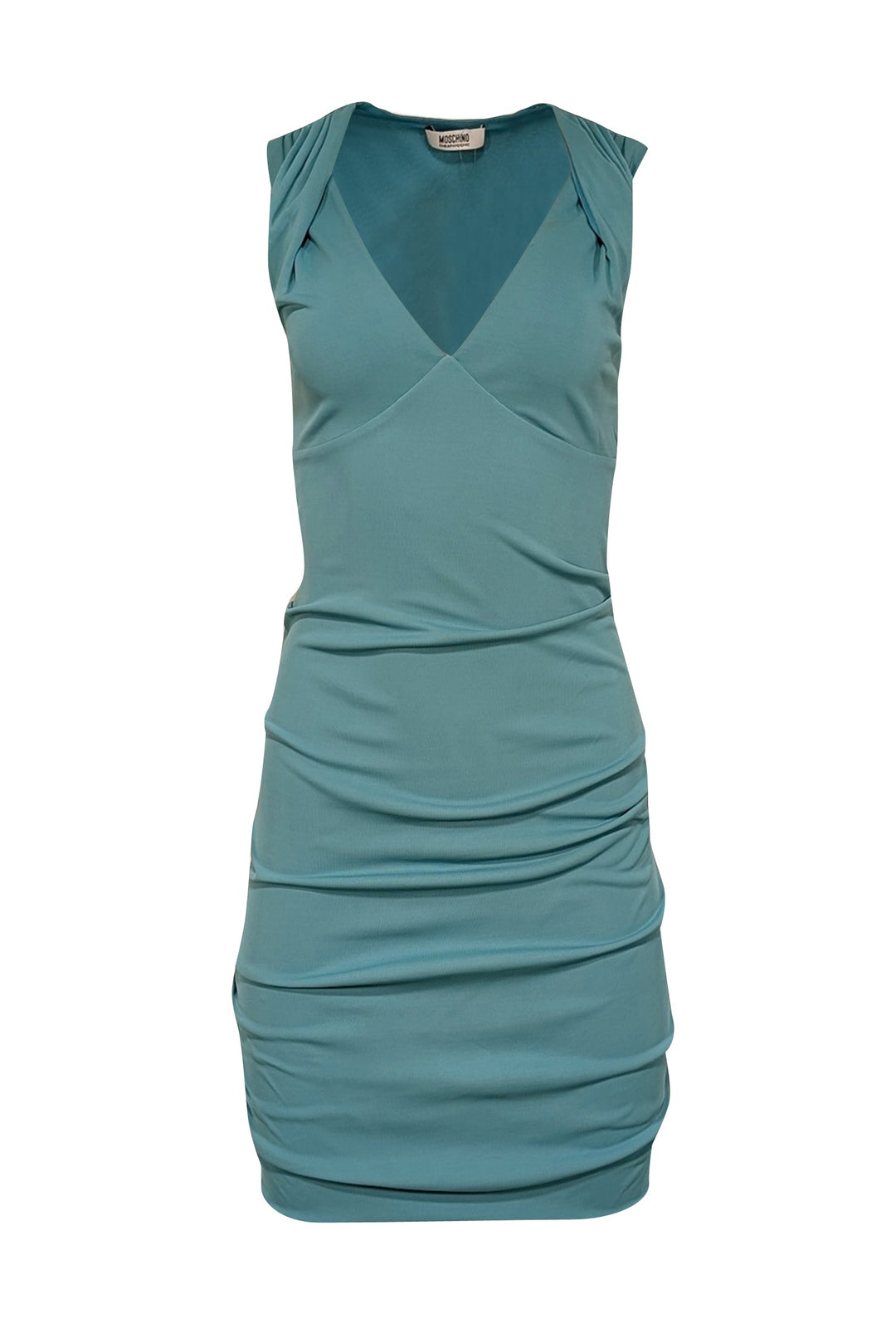 side ruched dresses Moschino