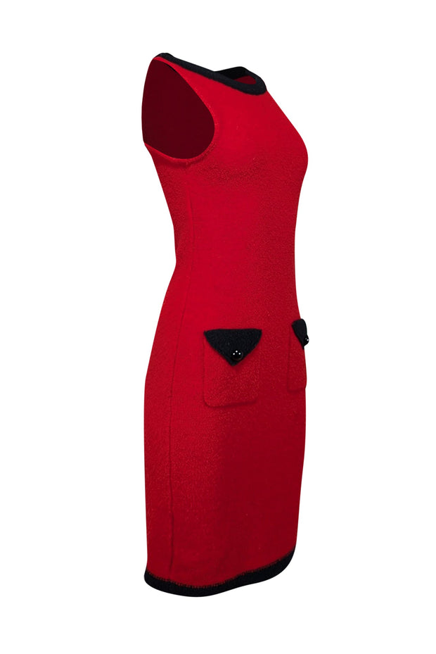 moschino dress red Moschino Baby Girls Logo Dress in Red