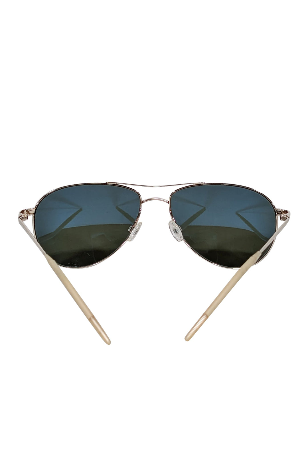 Oliver Peoples - Gold Aviator Sunglasses w/ Black Lenses display picture 1