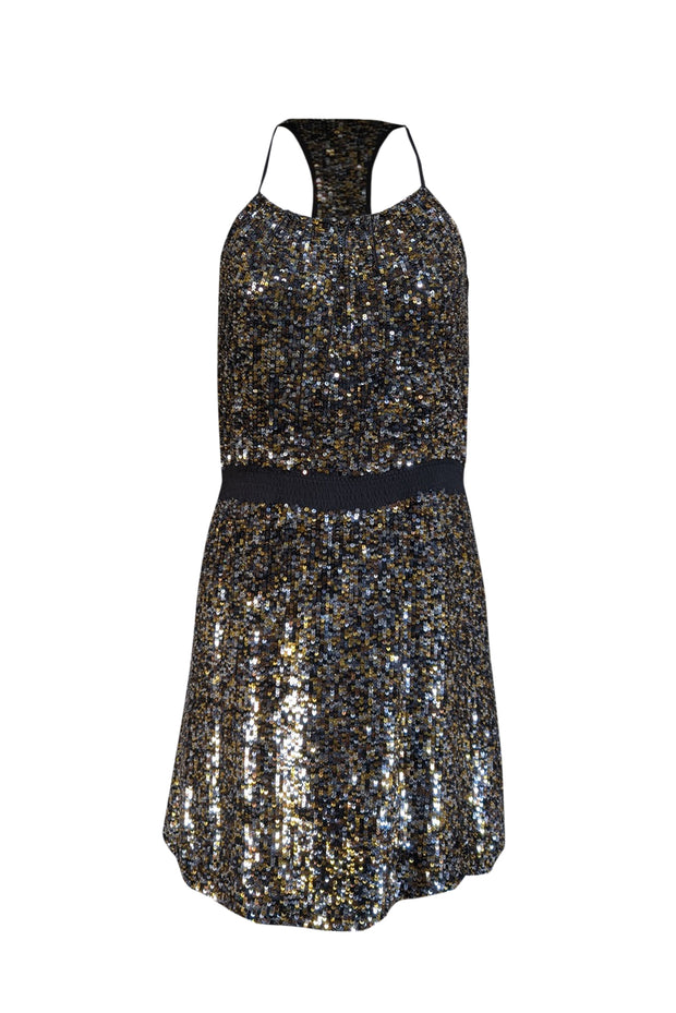 parker black silver sequin dress Sequin Zoey Dress by Parker