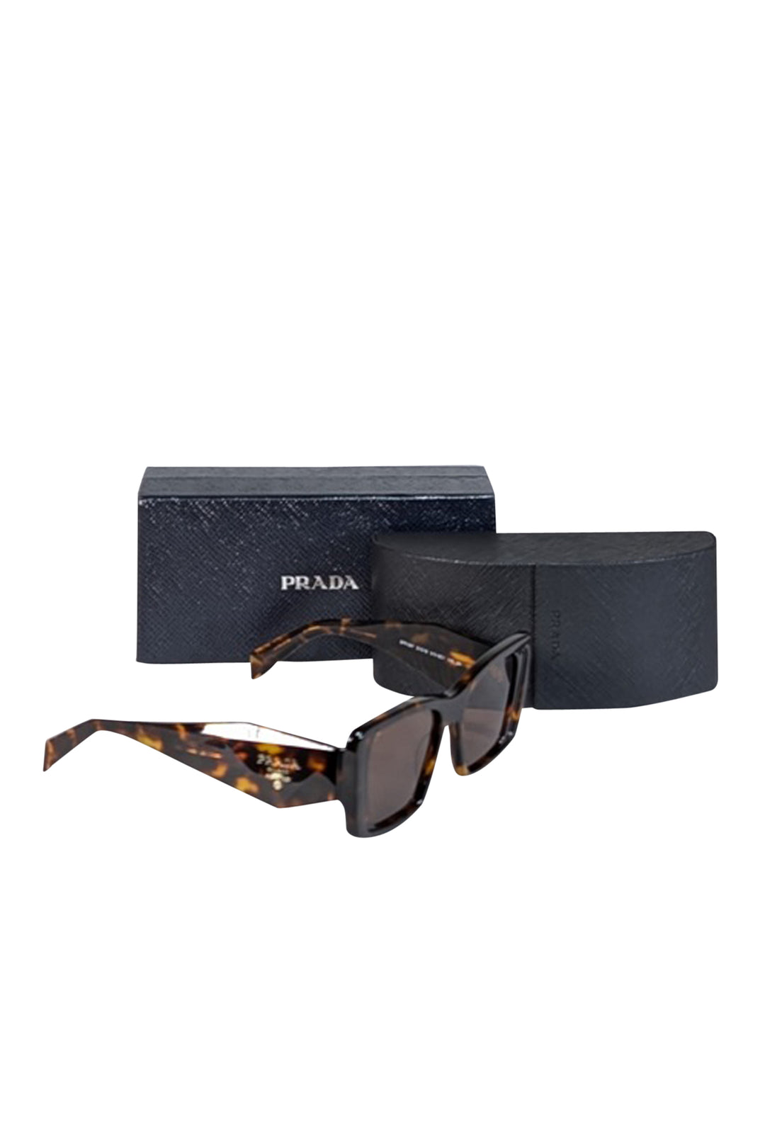 Prada - Brown Tortoise Large Sunglasses display picture 1