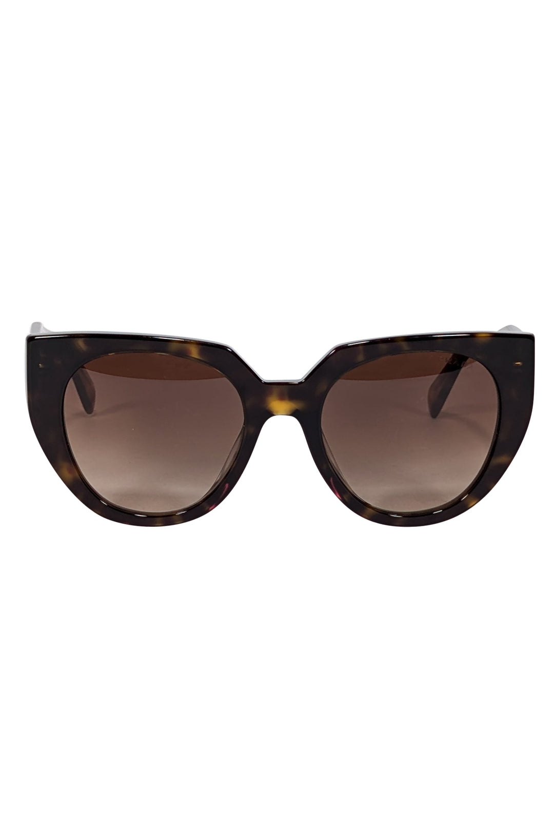 Prada Brown Tortoise Round Sunglasses PR B56S Prada Sunglasses 21E10R Root Tortoise - eye-oo.com main image 3
